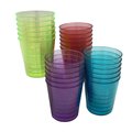 Kolorae 1 oz Assorted Polyethylene Disposable Shot Glass KOL-0545